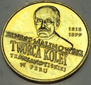 2 zł złote 1999 Ernest Malinowski Peru