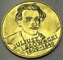 2 zł złote 1999 Juliusz Słowacki