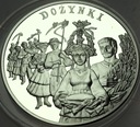 20 zł złotych 2004 Dożynki SREBRO