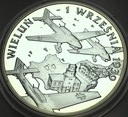 10 zł złotych 2009 Wieluń 1 Września 1939 SREBRO