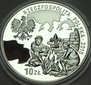 10 zł złotych 2010 Harcerstwo SREBRO
