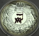 10 zł złotych 2010 Polski Sierpień SREBRO