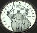 10 zł złotych 2011 Powstania Śląskie