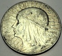 5 zł złotych 1932 Głowa kobiety Polonia SREBRO