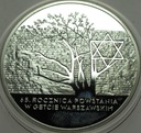 20 zł złotych 2008 Powstanie Getto Warszawskie