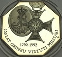 50000 zł złotych 1992 Virtuti Militari 200 lat