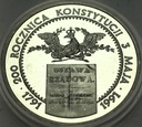 200000 zł złotych 1991 Konstytucja 3 Maja