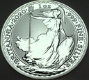 Anglia 2 Funty 2020 Britannia SREBRO UNCJA