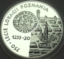 10 zł złotych 2003 Lokacja Poznania Poznań SREBRO