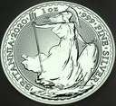 Anglia 2 Funty 2020 Britannia SREBRO UNCJA