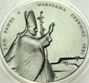 Medal Jan Paweł II Konstytucja 3 Maja SREBRO