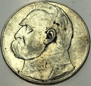 10 zł złotych 1937 Józef Piłsudski SREBRO