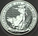 Anglia 2 Funty 2021 Britannia SREBRO UNCJA