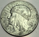 5 zł złotych 1934 Głowa kobiety Polonia SREBRO