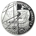 200000 zł 1992 Odkrycie Ameryki 500-lat 1492