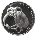 Niemcy 10 euro 2011 Till Eulenspiegel Dyl Sowizdrzał SREBRO