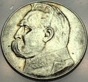 10 zł złotych 1935 Józef Piłsudski SREBRO
