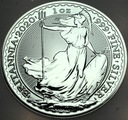 Anglia 2 Funty 2020 Britannia SREBRO UNCJA