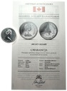 Kanada 1 dolar 1975 100 lat Calgary SREBRO