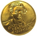 2 zł złote 1999 Juliusz Słowacki