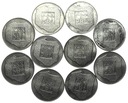 LOT 10 x 200 zł 1974 XXX lat PRL INWESTYCJA SREBRO