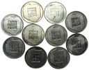 LOT 10 x 200 zł 1974 XXX lat PRL INWESTYCJA SREBRO
