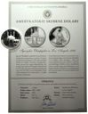 USA 1 Dolar 1984 Olimpiada Los Angeles SREBRO