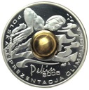 10 zł złotych 2008 Pekin kula SREBRO