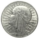 5 zł złotych 1933 Głowa kobiety Polonia SREBRO