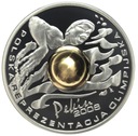 10 zł złotych 2008 Pekin kula SREBRO