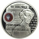 10 zł złotych 2008 Powstanie Wielkopolskie SREBRO