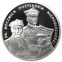 20 zł złotych 2008 Niepodległość 90 rocznica SREBRO