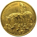 2 zł złote 1999 Wilk Wilki