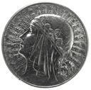 10 zł złotych 1932 Głowa kobiety Polonia SREBRO