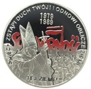 10 zł złotych 2009 Wybory 4 VI Solidarność Jan Paweł II SREBRO