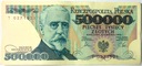 1990 500000 zł złotych Sienkiewicz seria T (2)
