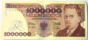 1991 1000000 zł złotych Reymont, seria C
