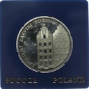 5000 zł złotych 1989 Ratujemy Zabytki Torunia Toruń SREBRO