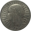 10 zł złotych 1932 Głowa kobiety Polonia SREBRO