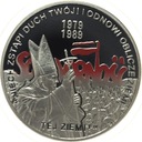 10 zł złotych 2009 Wybory 4 VI Solidarność Jan Paweł II SREBRO