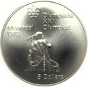 Kanada 5 Dolarów SREBRO 1974 Montreal Kanoe SREBRO