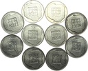 LOT zestaw 10 x 200 zł 1974 XXX lat PRL INWESTYCJA SREBRO