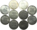 LOT zestaw 10 x 200 zł 1974 XXX lat PRL INWESTYCJA SREBRO