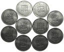 LOT zestaw 10 x 200 zł 1974 XXX lat PRL INWESTYCJA SREBRO