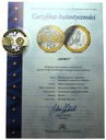Wspólna Waluta Euro Niemcy SREBRO Ag999 40mm