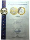 Wspólna Waluta Euro Słowenia SREBRO Ag999 40mm