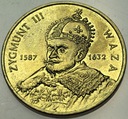 2 zł złote 1998 Zygmunt III Waza