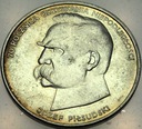 50000 zł złotych 1988 Piłsudski Niepodległość SREBRO