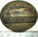 medal 1970 40 lat polskiej żeglugi przez Atlantyk 1930