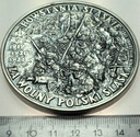 medal 1981 Powstania Śląskie PTAiN Warszawa SREBRZONY